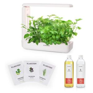Klarstein GrowIt Cuisine Starter Kit Asia, 10 plante, 25 W LED, semințe din Asia, soluție nutritivă