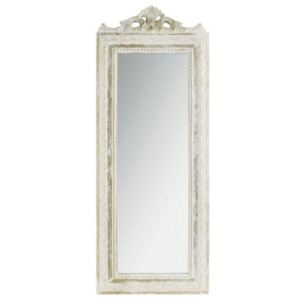 Oglinda din rasina Vintage White Gold 35 x 2 x 90 cm