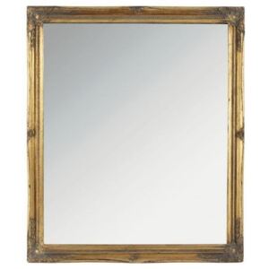 Oglinda de perete din rasina auriu antichizat 57 x 67 cm