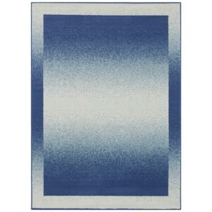Covor albastru din polipropilena Retro Pattern The Home (diverse dimensiuni)