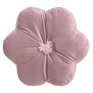 Perna Pink Flower catifea 45 x 45 cm