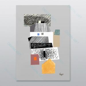 Poster - Brasov, compozitie abstracta 03