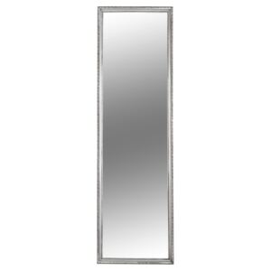 Oglinda, rama argintie din lemn,38x128 cm, MALKIA TYP 3