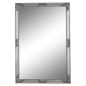 Oglinda, cadru argintiu din lemn,66x96 cm, MALKIA TIP 11