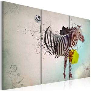 Tablou - Zebra - Abstract 120x80 cm