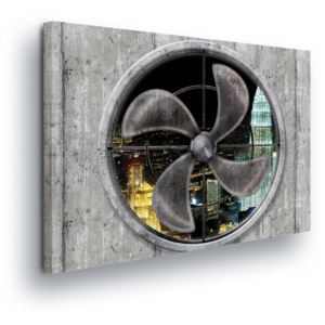 Tablou - Industrial Turbine 100x75 cm
