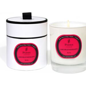 Lumânare parfumată Parks Candles London Aromatherapy, aromă fructe de pădure, durată ardere 50 ore