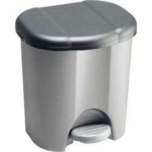 Coș de gunoi, din plastic Rotho 6 l, natur