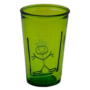 Pahar din sticlă Ego Dekor Zeus, 0,3 l, verde