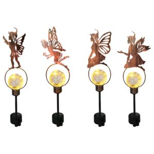 Lampa solara cu figurina metalica-diverse modele