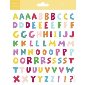 Ministickere alfabet 16x20 cm