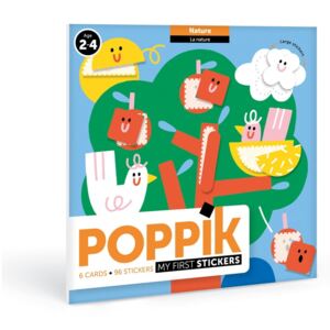 Set stickere cu ilustrații pentru copii Poppik „În natură”