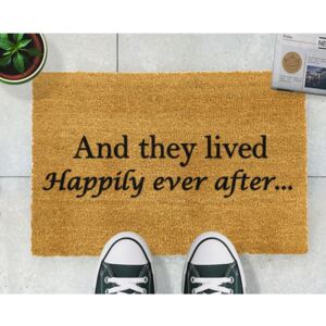 Covor intrare Artsy Doormats Happily Ever After, 40 x 60 cm