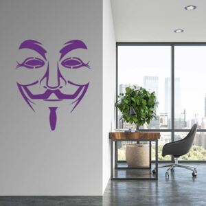 Anonymous - autocolant de perete Mov 75 x 85 cm