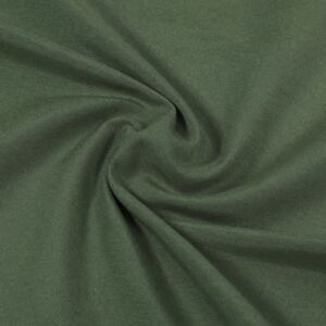 Goldea tesătură decorativă o singură culoare loneta - uni verde închis - lătime 140 cm 140 cm