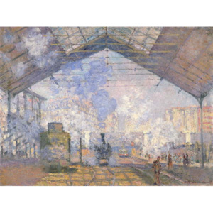 The Gare St. Lazare, 1877 Reproducere, Claude Monet