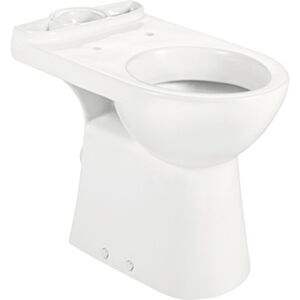 Vas WC compact Roca Access evacuare orizontala 38 x 67 cm alb