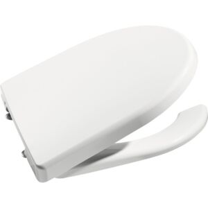 Capac WC Roca Access inchidere simpla 37 x 44,7 cm alb