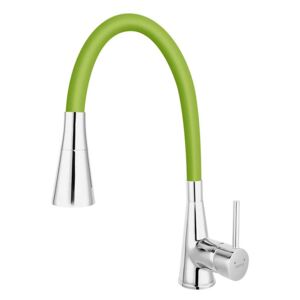 Baterie Ferro Zumba II cu pipa flexibila, 2 functii de jet, verde