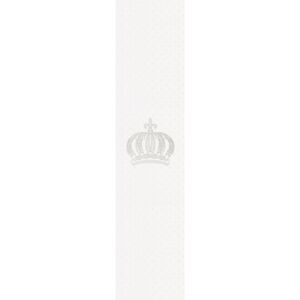 Tapet strasuri Glööckler Imperial 1 coroana, alb, 3,30x0,70 m