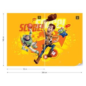 Fototapet - Disney Toy Story Vliesová tapeta - 208x146 cm