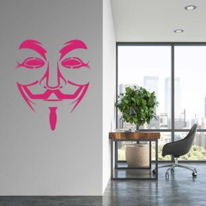 Anonymous - autocolant de perete Roz 50 x 65 cm