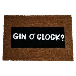 Covor intrare Artsy Doormats Gin O'Clock Glitter, 40 x 60 cm