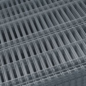 Panou gard plastifiat zincat bordurat gri 4,2 x 1500 x 2000 mm