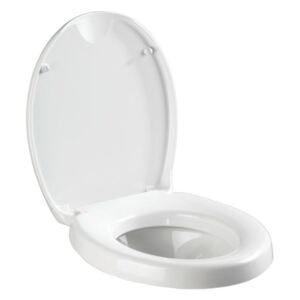 Capac alb din plastic pentru toaleta Secura Comfort Thermoset Wenko