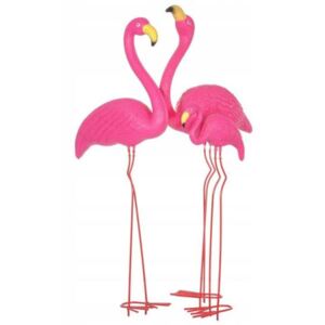 Decoratiune gradina 3 flamingo, Springos