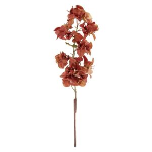 Floare artificială Bugenvilea maro, 64 cm
