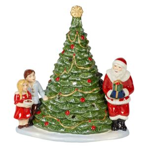 Decorațiune Moș Crăciun lângă brad, colecția Christmas Toys - Villeroy & Boch