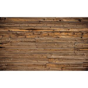 Fototapet vlies: Zid de lemn - 416x254 cm