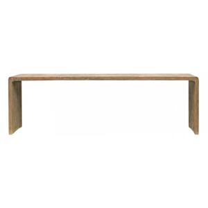 Consola maro din lemn de ulm 278 cm Elm Table XL Versmissen