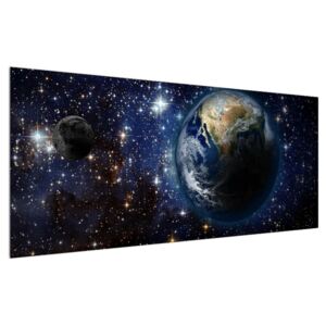 Tablou cosmic cu planete (Modern tablou, K012177K12050)