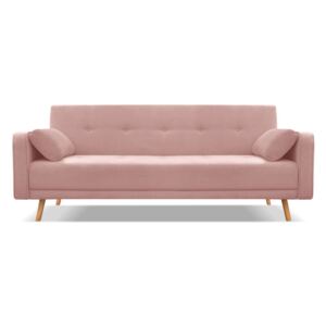 Canapea extensibilă Cosmopolitan design Stuttgart, roz