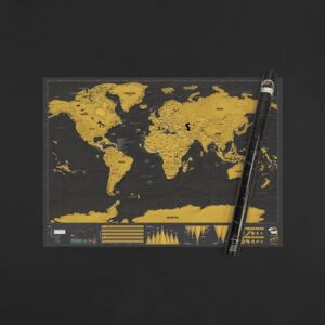 Scratch Map World Deluxe Edition XL
