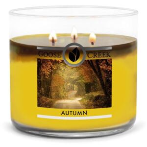 Lumânare parfumată în recipient de sticlă Goose Creek Autumn, 35 ore de ardere