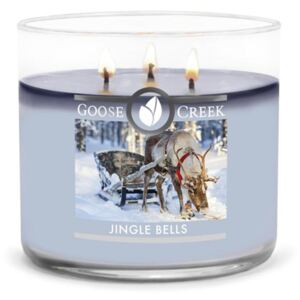 Lumânare parfumată în recipient de sticlă Goose Creek Jingle Bells, 35 ore de ardere