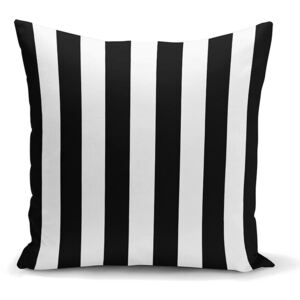 Față de pernă Minimalist Cushion Covers BW Stripes Minimalismo, 45 x 45 cm