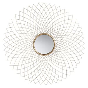 Oglinda decorativa Ø 99,5cm Sole Mirror Gold