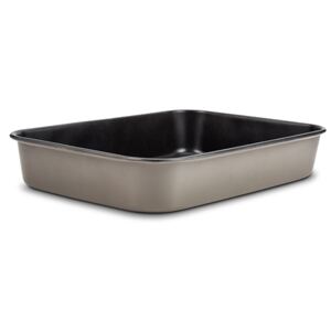 Tava pentru copt dreptunghiulara 40x28 cm cu invelis antiaderent Duboko NAVA NV 103 131