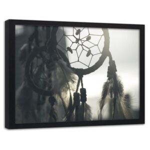 CARO Imagine în cadru - Boho Ornaments 2 40x30 cm Negru