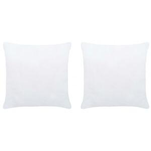 Umpluturi de pernă 2 buc. alb 60 x 60 cm