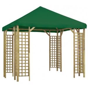 Pavilion verde 3 x 3 m (310032+47709)