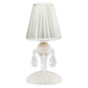 Lemir Agnis O2298L1AB Veioze, Lampi de masă alb antic 1 x E27 max. 60W 34 x 16 x 16 cm