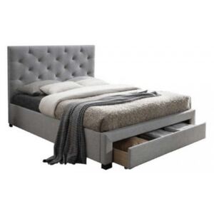 Santola K160_200 Pat cu balustradă de pat #grey