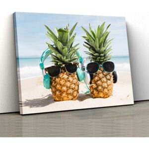 Tablou Canvas - Pineapple Holiday 30x50cm (80,00 Lei)
