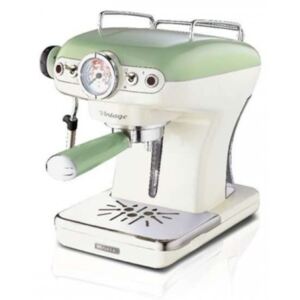 Ariete 1389.GR Vintage Espresso Coffee Maker #white-green
