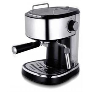 Hausmeister HM6203 Espresso Coffee Maker #silver-black